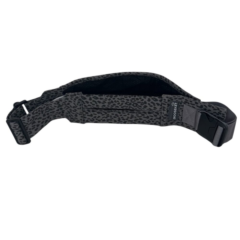 Gray Leopard Print Gooseket - Picture 3 of 9